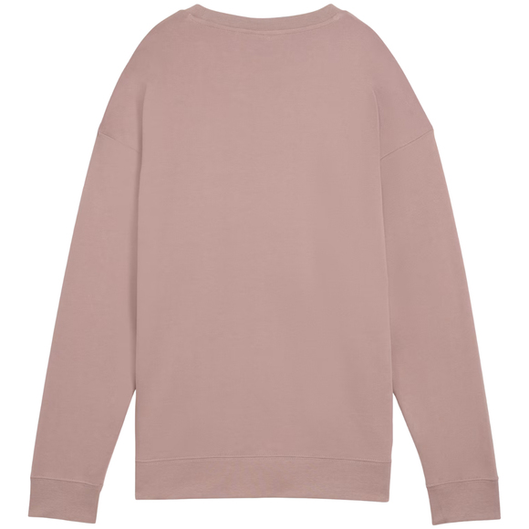 Bluza damska Puma ESS Small No.11 Logo Relaxed Crew różowa 684975 88