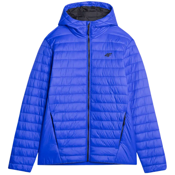 Kurtka męska puchowa 4F M240 kobalt 4FAW23TDJAM240 36S