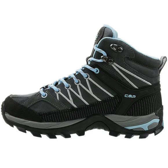 Buty trekkingowe damskie CMP Rigel Mid WP szaro-niebieskie 3Q1294677BD