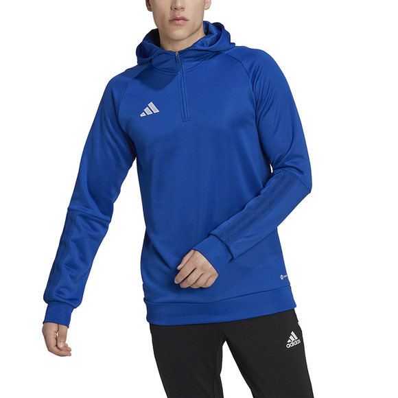 Bluza męska adidas Tiro 23 Competition Hoodie niebieska HU1349