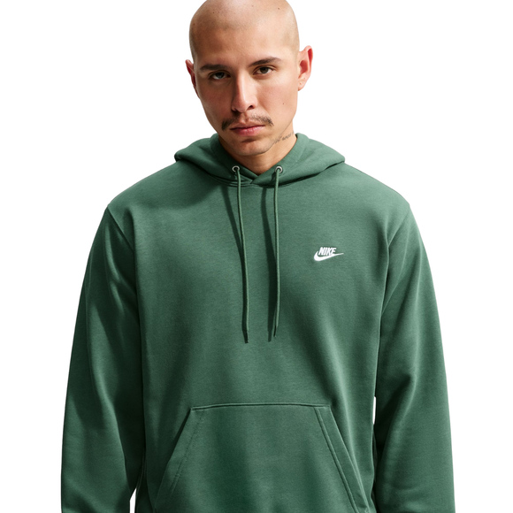 Bluza męska Nike Club FT PO Hoodie zielona FN3866 323
