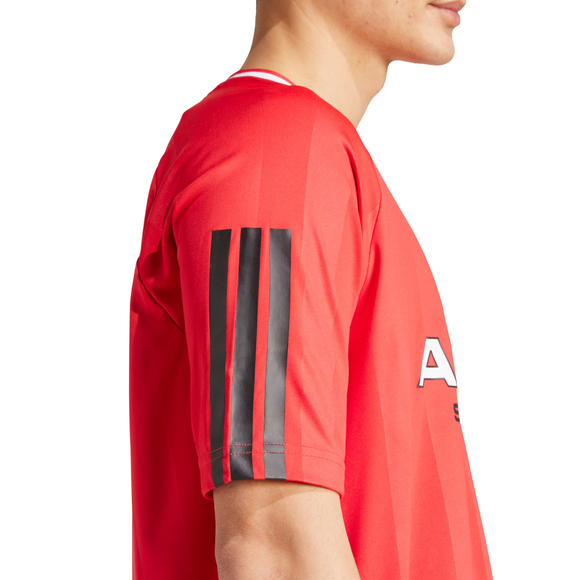 Koszulka męska adidas House of Tiro Nations Pack czerwona KB5569