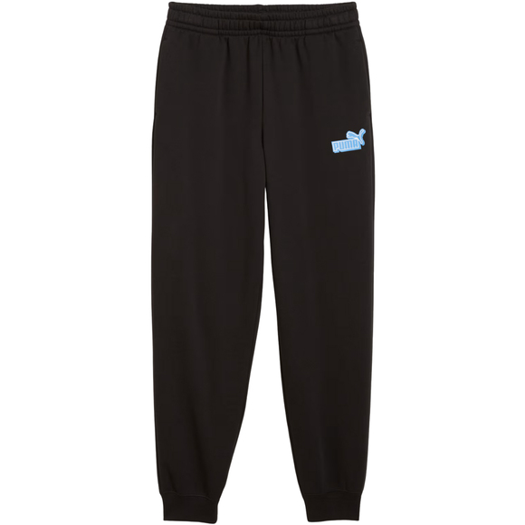 Spodnie dla dzieci Puma ESS Logo Lab Relaxed czarne 694675 01