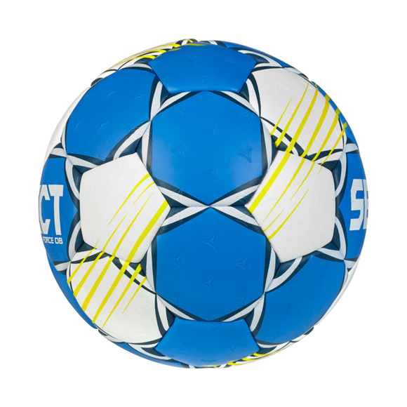 Piłka ręczna Select HB Force DB v25 Official EHF niebiesko-biała 210034