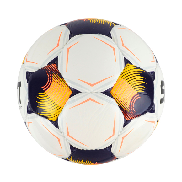 Piłka nożna Select Diamond v26 Fifa Basic biało-pomarańczowa 19347