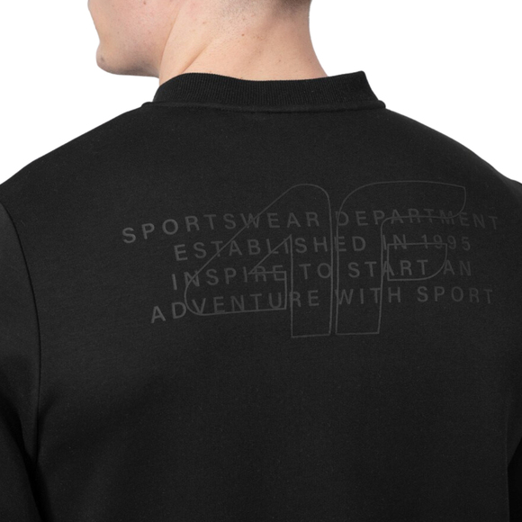 Bluza męska 4F głęboka czerń H4L22 BLM017 20S