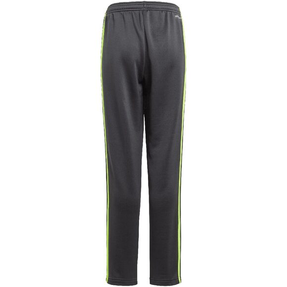 Spodnie dla dzieci adidas Train Essentials Aeroready czarno-zielone HZ0087