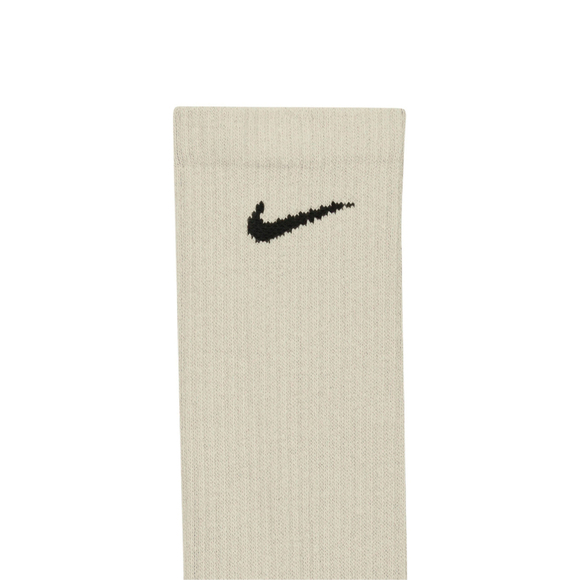 Skarpety Nike Everyday Plus Cushioned 6 par beżowe SX6897 904 