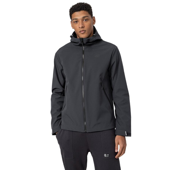 Kurtka męska 4F softshell antracyt H4Z22 SFM001 22S