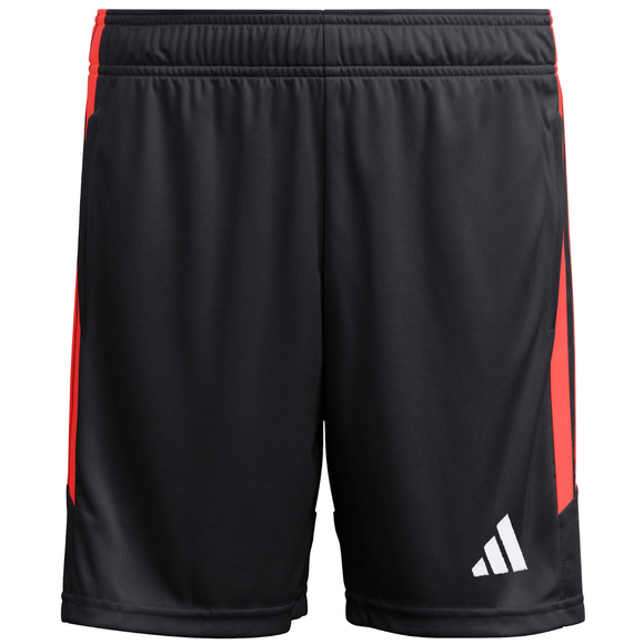 Spodenki dla dzieci adidas Tiro 26 League czarno-czerwone JY7148