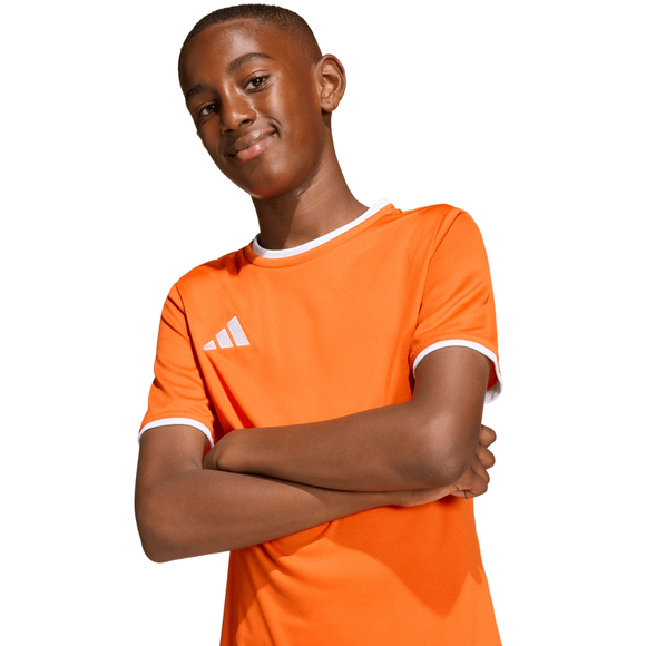 Koszulka dla dzieci adidas Entrada 26 Jersey pomarańczowa JZ2526