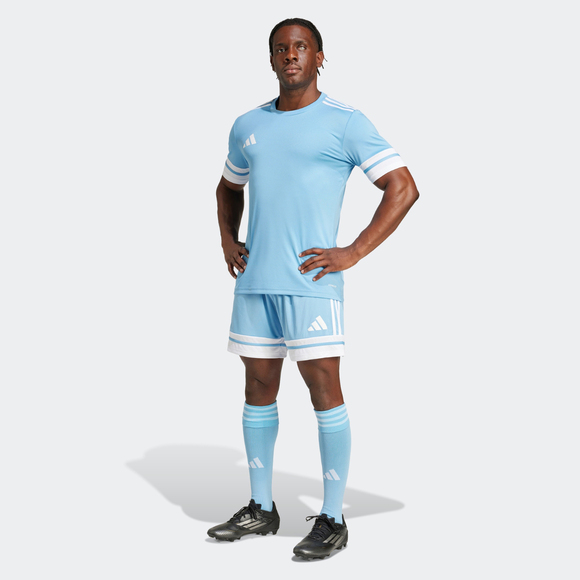 Spodenki męskie adidas Squadra 25 błękitne JH3407