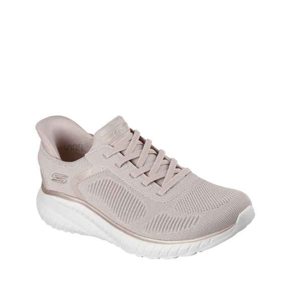 Buty damskie Skechers Bobs Squad beżowe 117497 NTGD