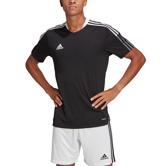 Koszulka męska adidas Tiro 21 Training Jersey czarna GM7586