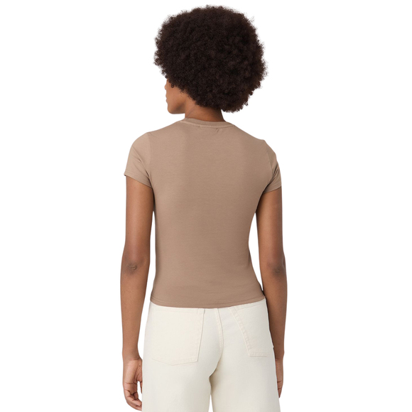 Koszulka damska Fila Trivero beżowa FAW1205 70008