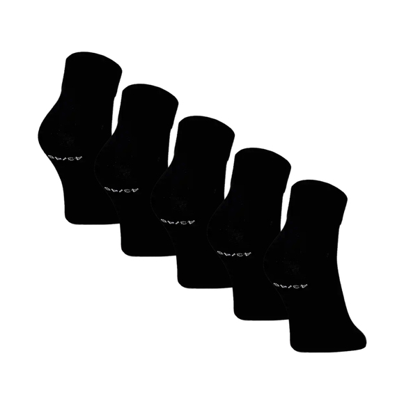 Skarpety męskie 4F M480 5 pak głęboka czerń 4FWMM00USOCM480 20S