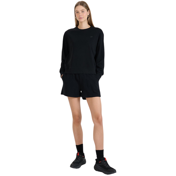Bluza damska 4F F1765 głęboka czerń 4FWMM00TSWSF1765 20S
