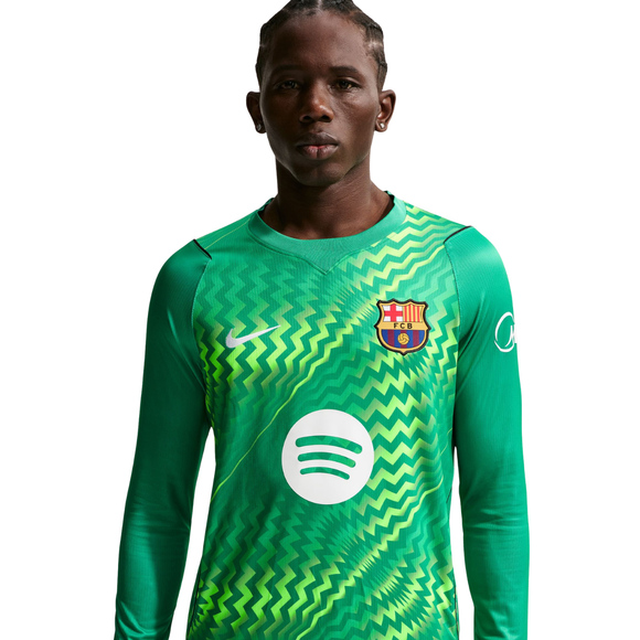 Koszulka męska Nike FC Barcelona Stadium Goalkeeper 2026/27 zielona II1997 324