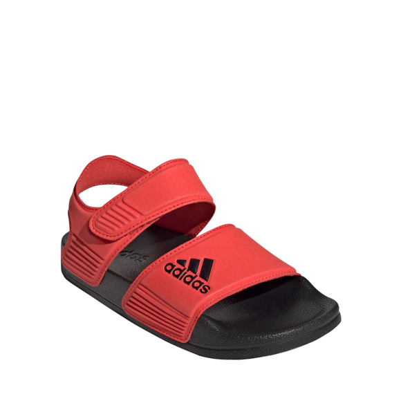 Sandały dla dzieci adidas Adilette czerwono-czarne IH3633
