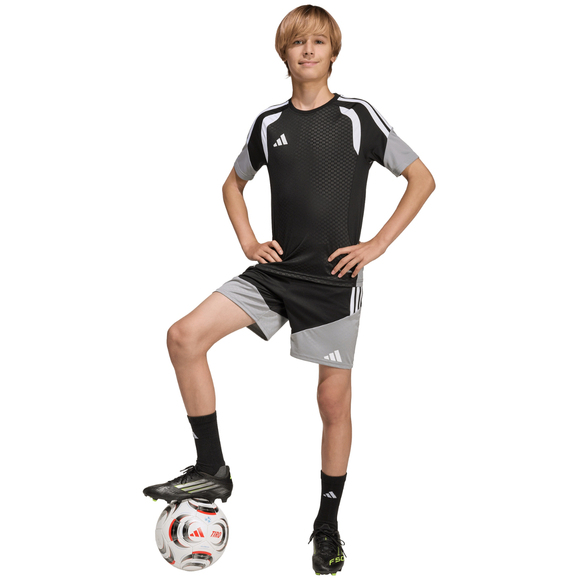 Spodenki dla dzieci adidas Tiro 26 Competition Training czarno-szare KA7655