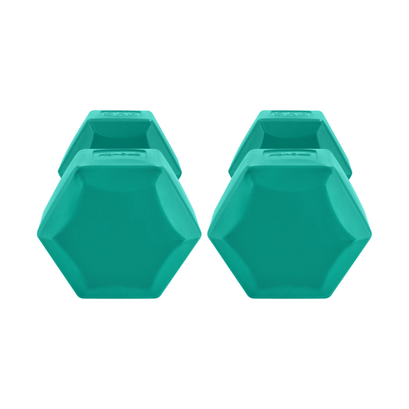 Zestaw hantli Spokey Monster 2x5kg DGN zielone 943622