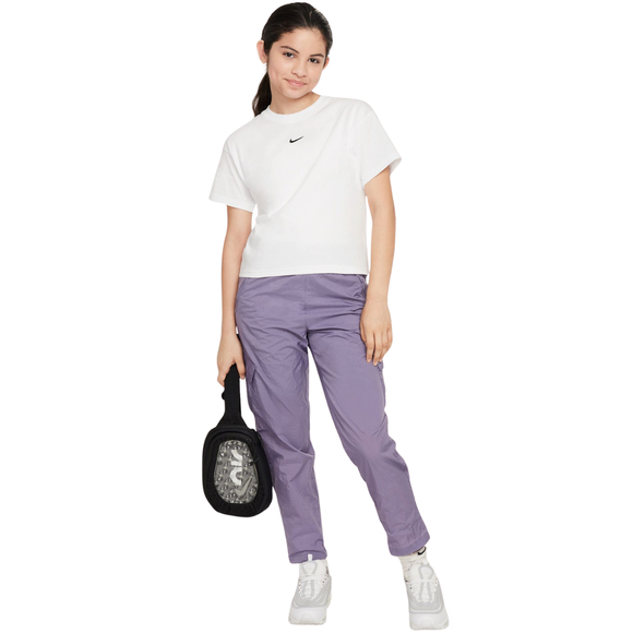 Koszulka dla dzieci Nike Sportswear biała FZ5559 100