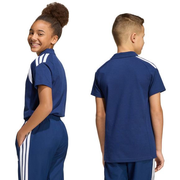 Koszulka dla dzieci adidas Tiro 26 League Polo granatowa KF3406