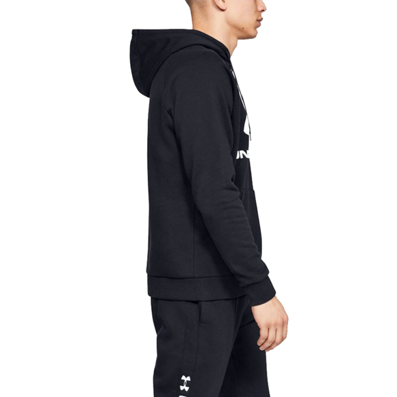 Bluza męska Under Armour Rival Fleece Logo Hoodie czarna 1345628-001