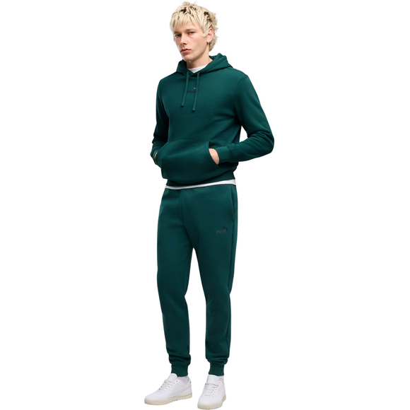 Bluza męska Puma ESS Small No.1 Logo Hoodie zielona 692914 70