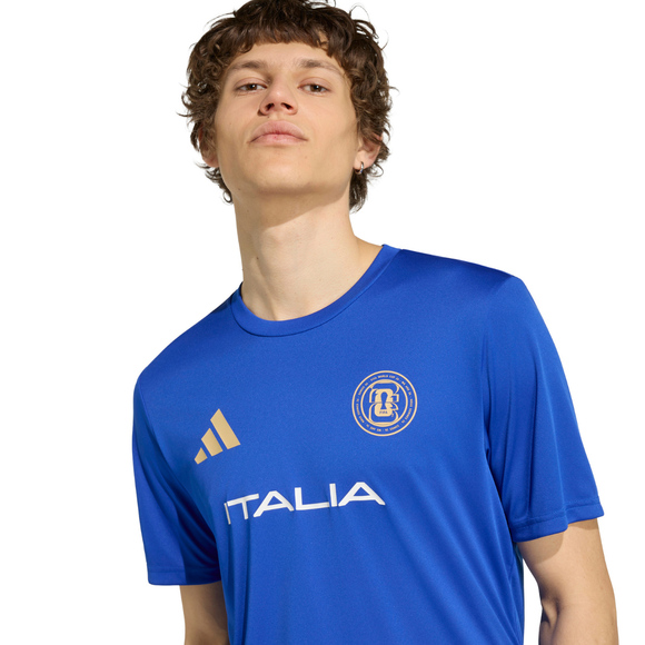 Koszulka męska adidas Italy 26 Jersey niebieska KH2306