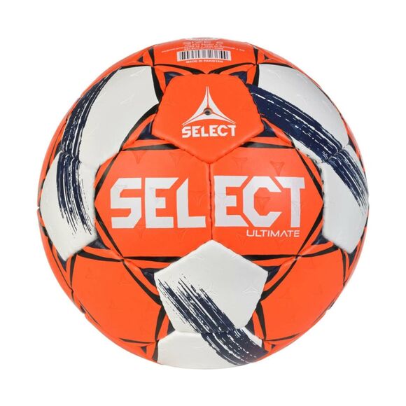 Piłka ręczna Select Ultimate European League 3 v24 EHF pomarańczowo-biała 13326