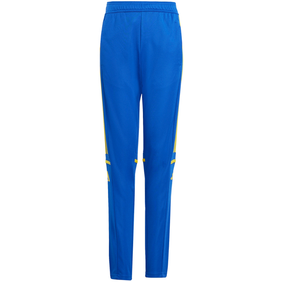 Spodnie dla dzieci adidas Squadra 25 Training niebiesko-żółte JP3154 