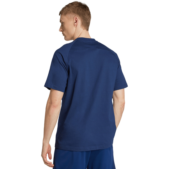 Koszulka męska adidas Tiro 25 Tee Travel granatowa JY5949