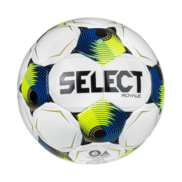 Piłka nożna Select FB Royale v26 FIFA Basic biało-niebiesko-żółta 110053