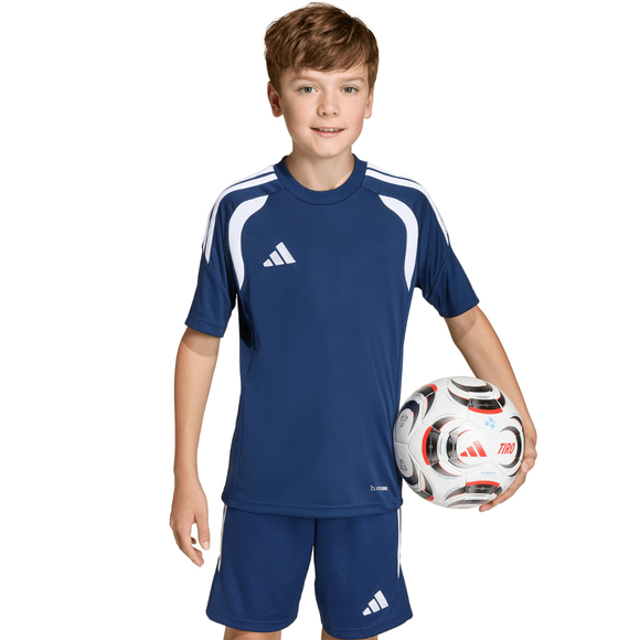 Koszulka dla dzieci adidas Tiro 26 League Jersey granatowo-biała KB1323