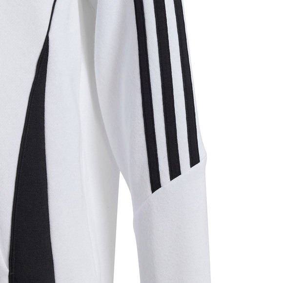 Bluza dla dzieci adidas Tiro 24 Hooded Sweat biała IR7506