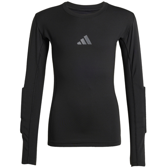 Koszulka bramkarska dla dzieci adidas Padded Goalkepper Longsleeve czarna KA1678
