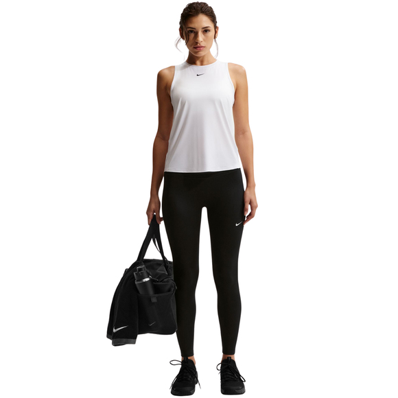 Legginsy damskie Nike One 7/8 czarne IO0579 010
