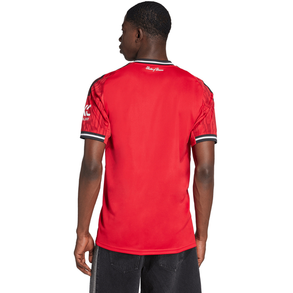Koszulka męska adidas Manchester United 25/26 Home czerwona JI7428