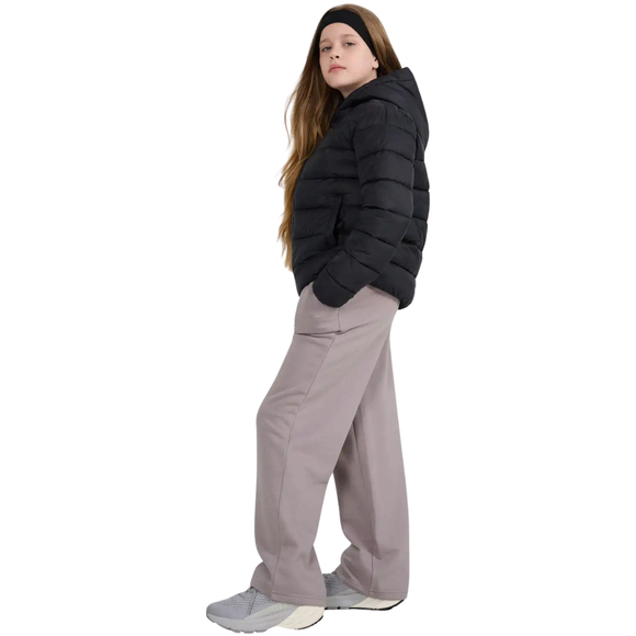 Kurtka puchowa dla dzieci 4F U0704 głęboka czerń 4FJWAW25TDJAU0704 20S