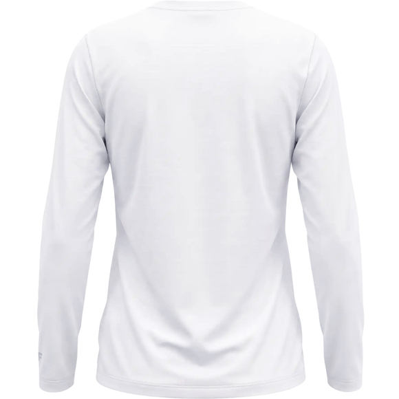 Koszulka damska 4F longsleeve F639 biała 4FWMM00TLONF639 10S