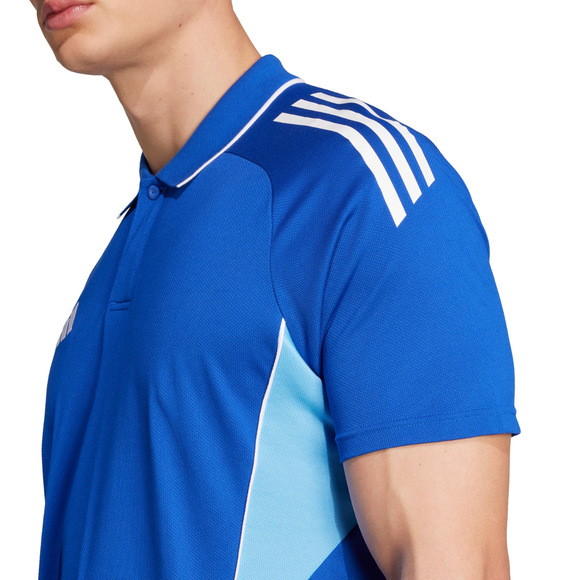Koszulka męska adidas Tiro 25 Competition Polo niebieska JY1803