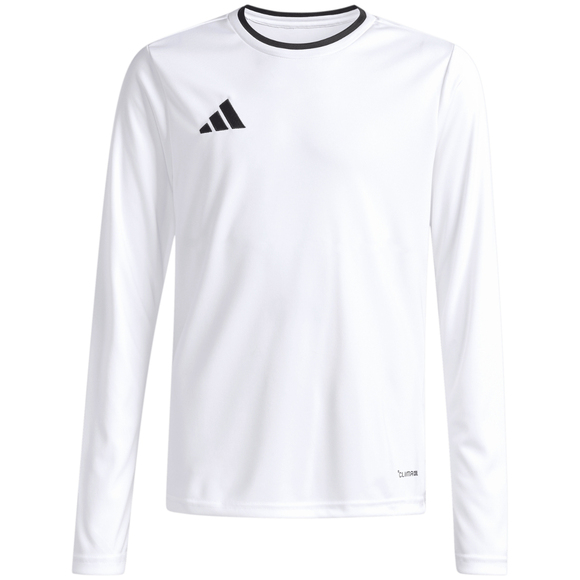 Koszulka dla dzieci adidas Entrada 26 Long Sleeve Jersey biała KF5874