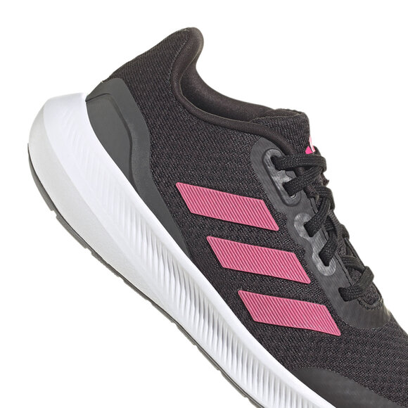 Buty dla dzieci adidas RunFalcon 3 Sport Running Lace czarno-różowe HP5838