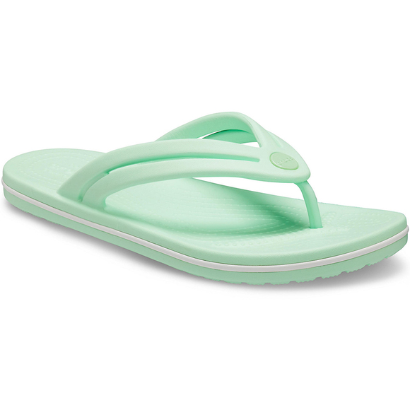 Klapki damskie Crocs Crocband Flip W miętowe 206100 3TI