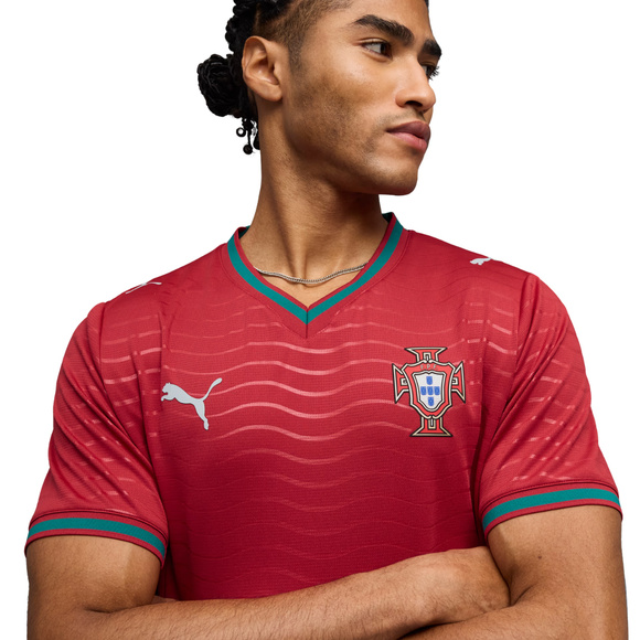 Koszulka męska Puma FPF Portugal Home Jersey Replica Club czerwona 783278 01