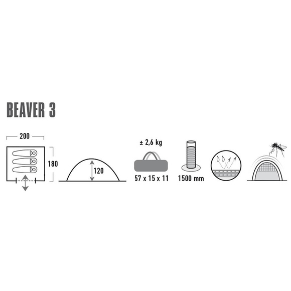 Namiot High Peak Beaver 3 10322