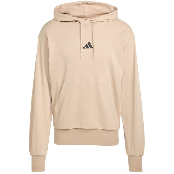 Bluza męska adidas Essentials Feelcozy French Terry beżowa JX3325
