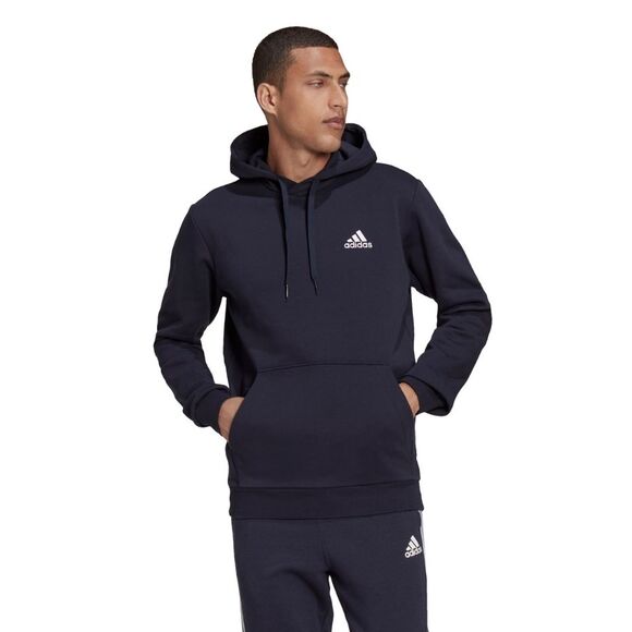 Bluza męska adidas Essentials Fleece Hoodie granatowa H12216