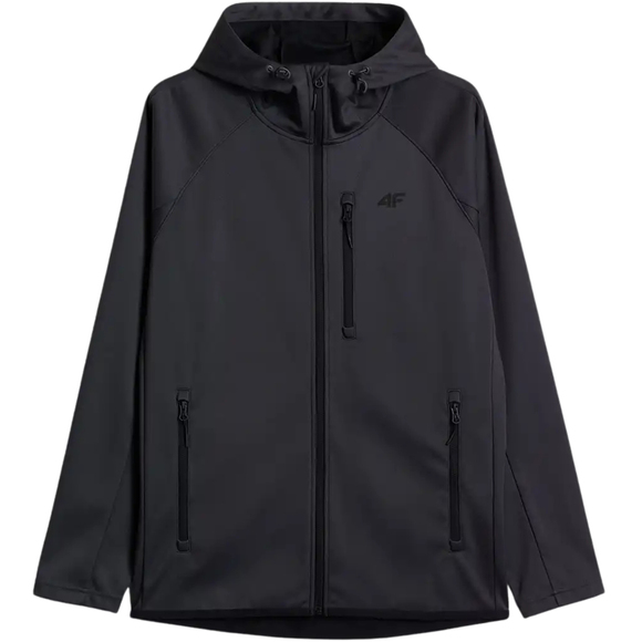 Kurtka męska softshell 4F M646 antracyt 4FWAW26TSOFM646 22S